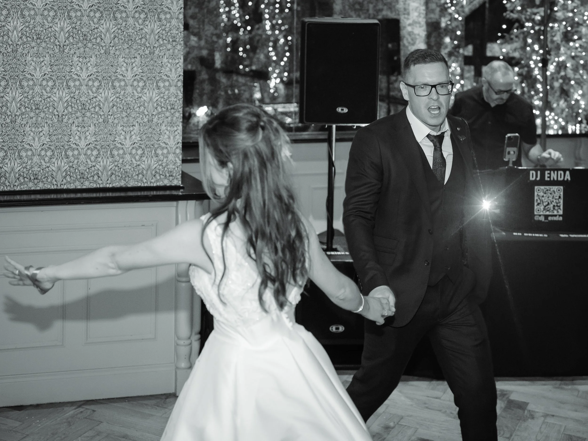 Meath wedding photographer capturing natural, documentary‑style moments at The Station House Hotel, focusing on authentic emotion, artistic detail, and joyful storytelling throughout the wedding day.