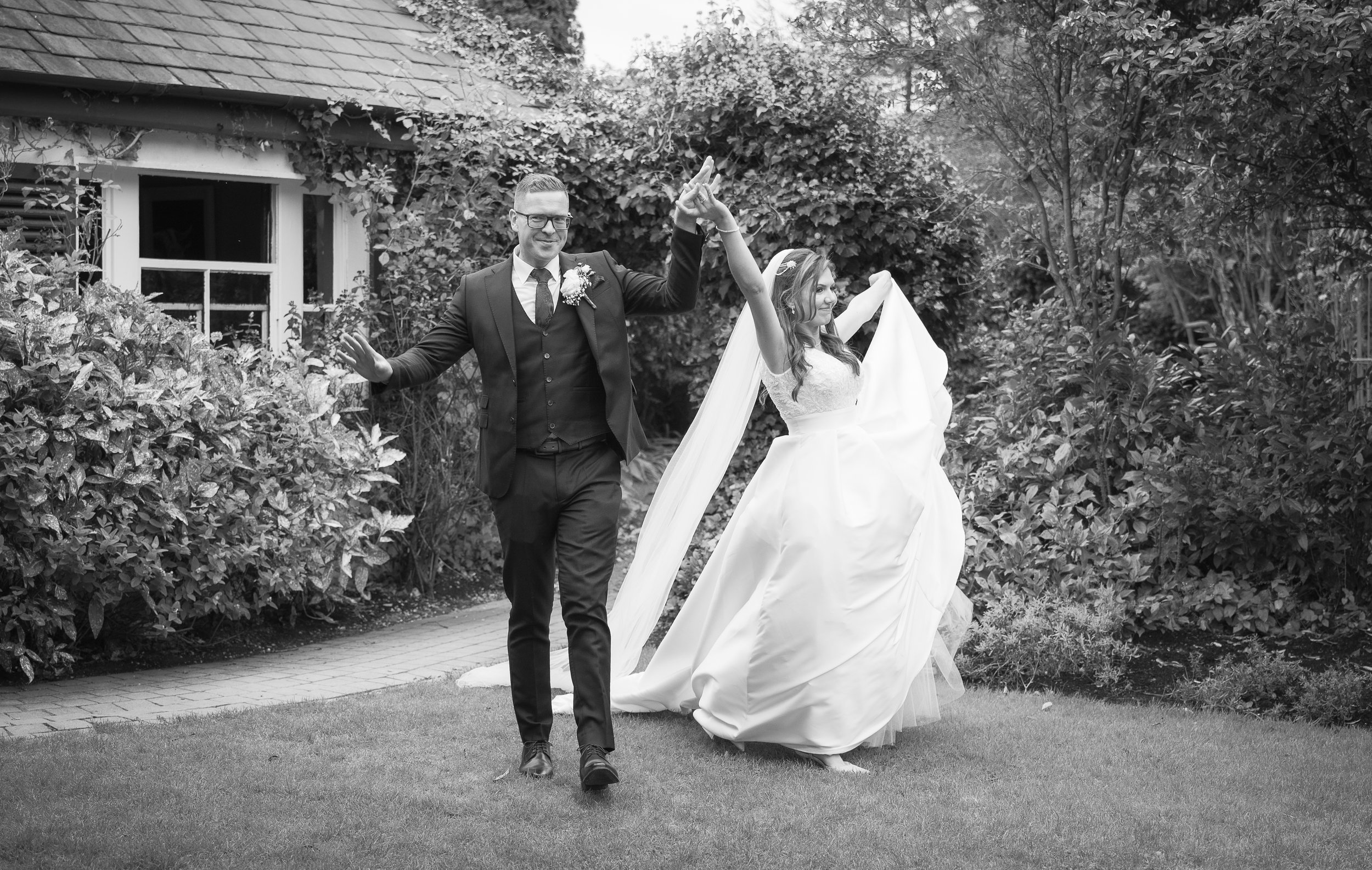 Meath wedding photographer capturing natural, documentary‑style moments at The Station House Hotel, focusing on authentic emotion, artistic detail, and joyful storytelling throughout the wedding day.