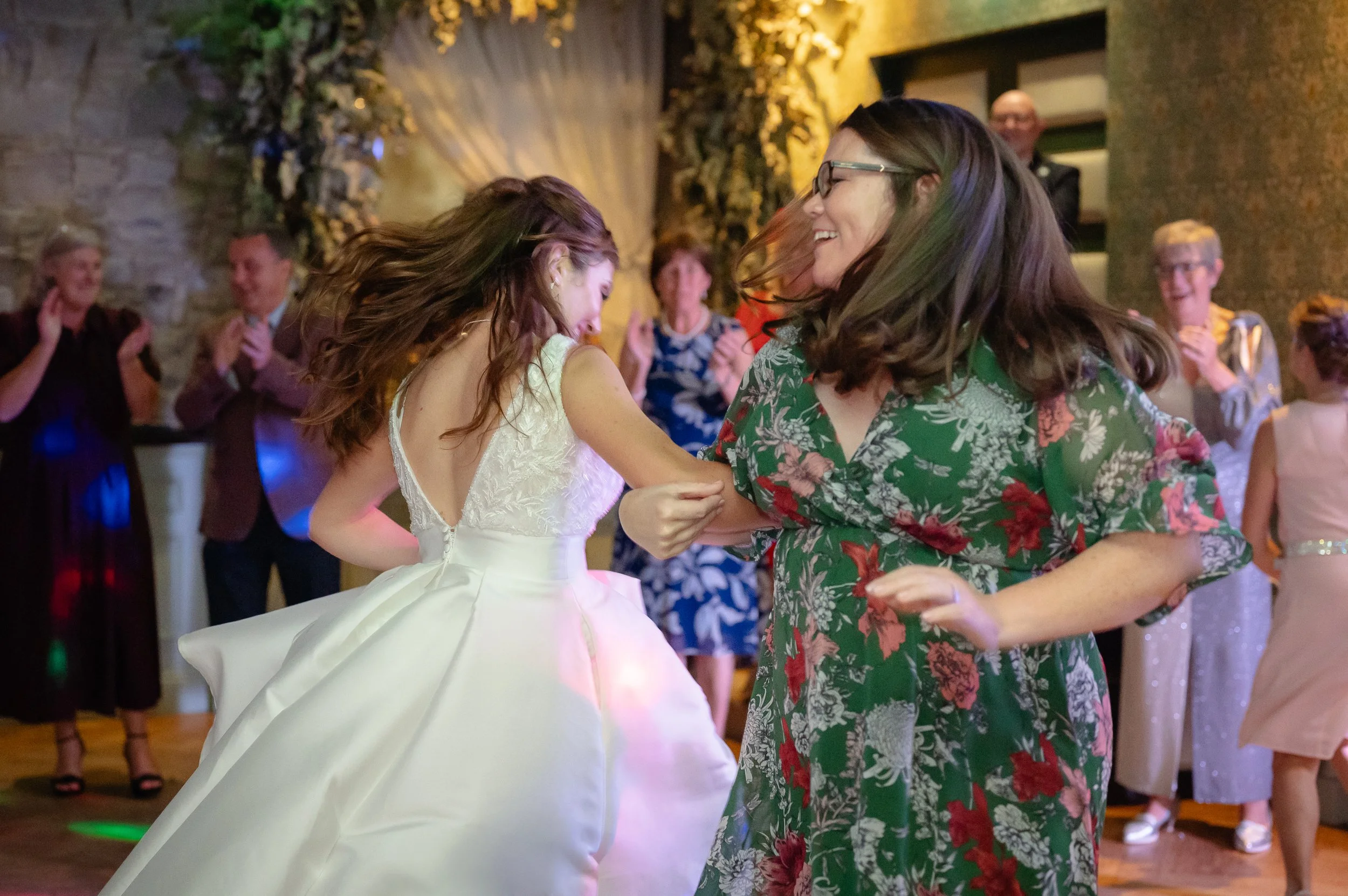 Meath wedding photographer capturing natural, documentary‑style moments at The Station House Hotel, focusing on authentic emotion, artistic detail, and joyful storytelling throughout the wedding day.