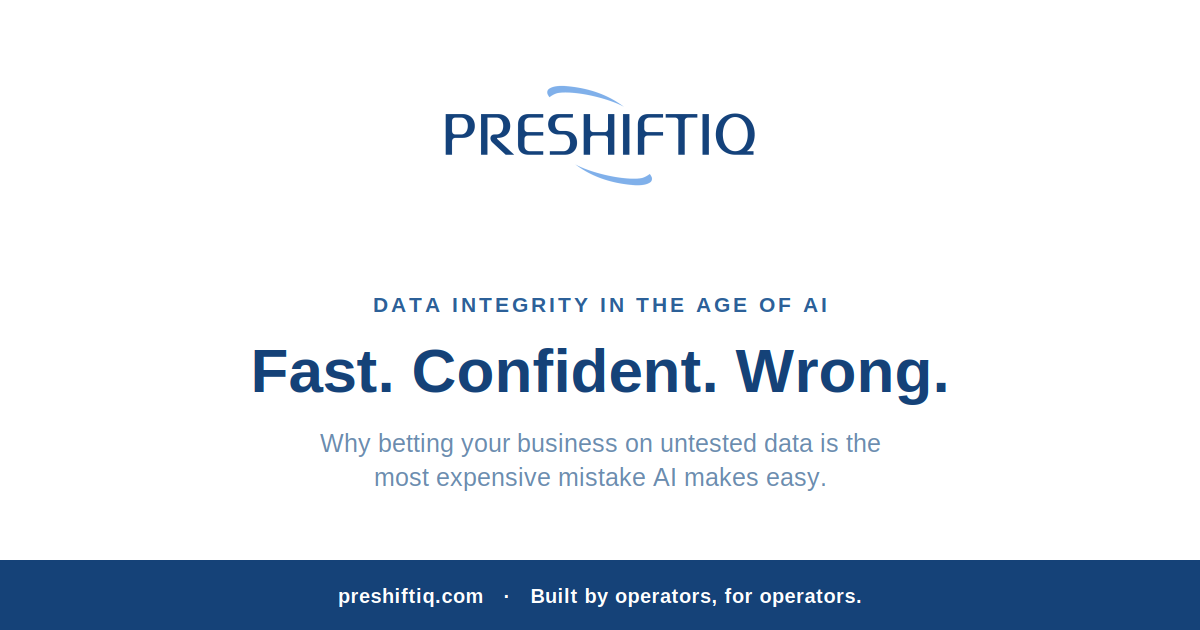 Fast. Confident. Wrong.