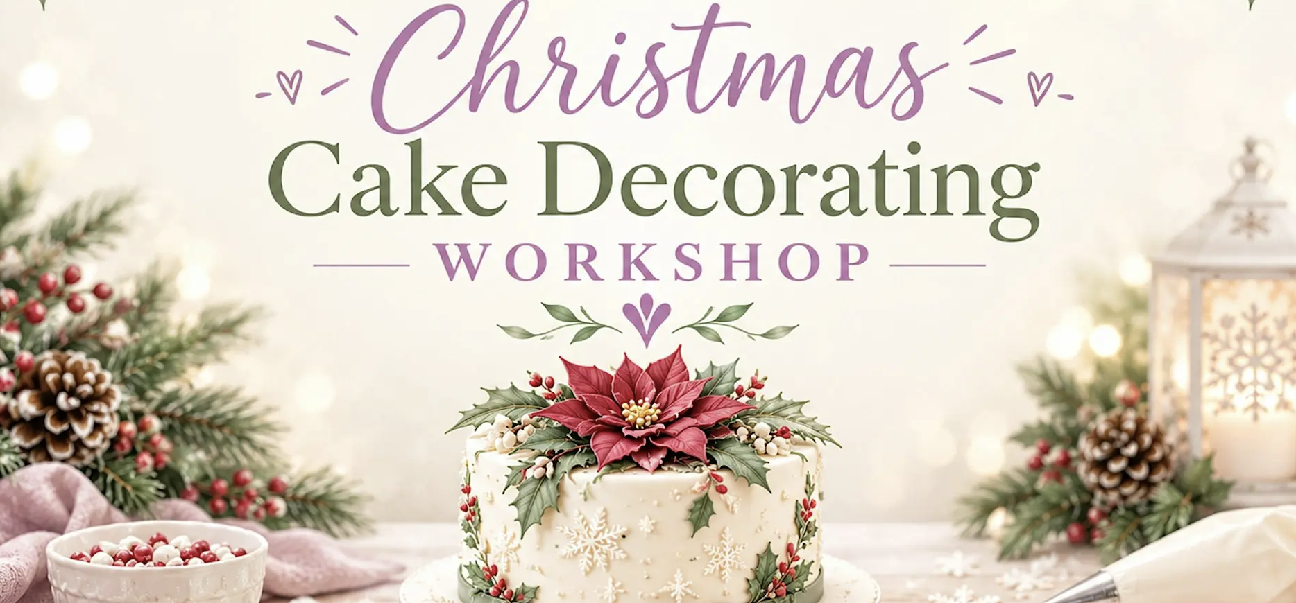 Christmas Cake Decoration Workshop