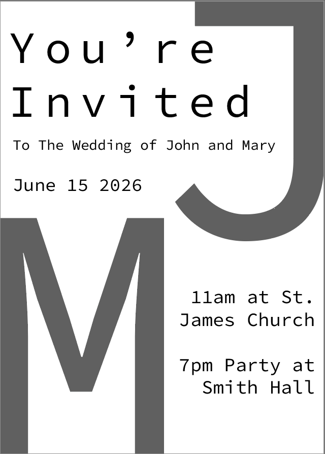 Invitation Suite