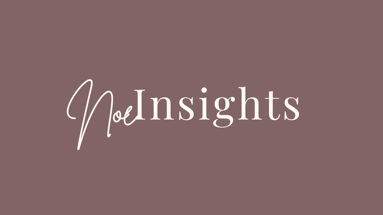 NoeInsights