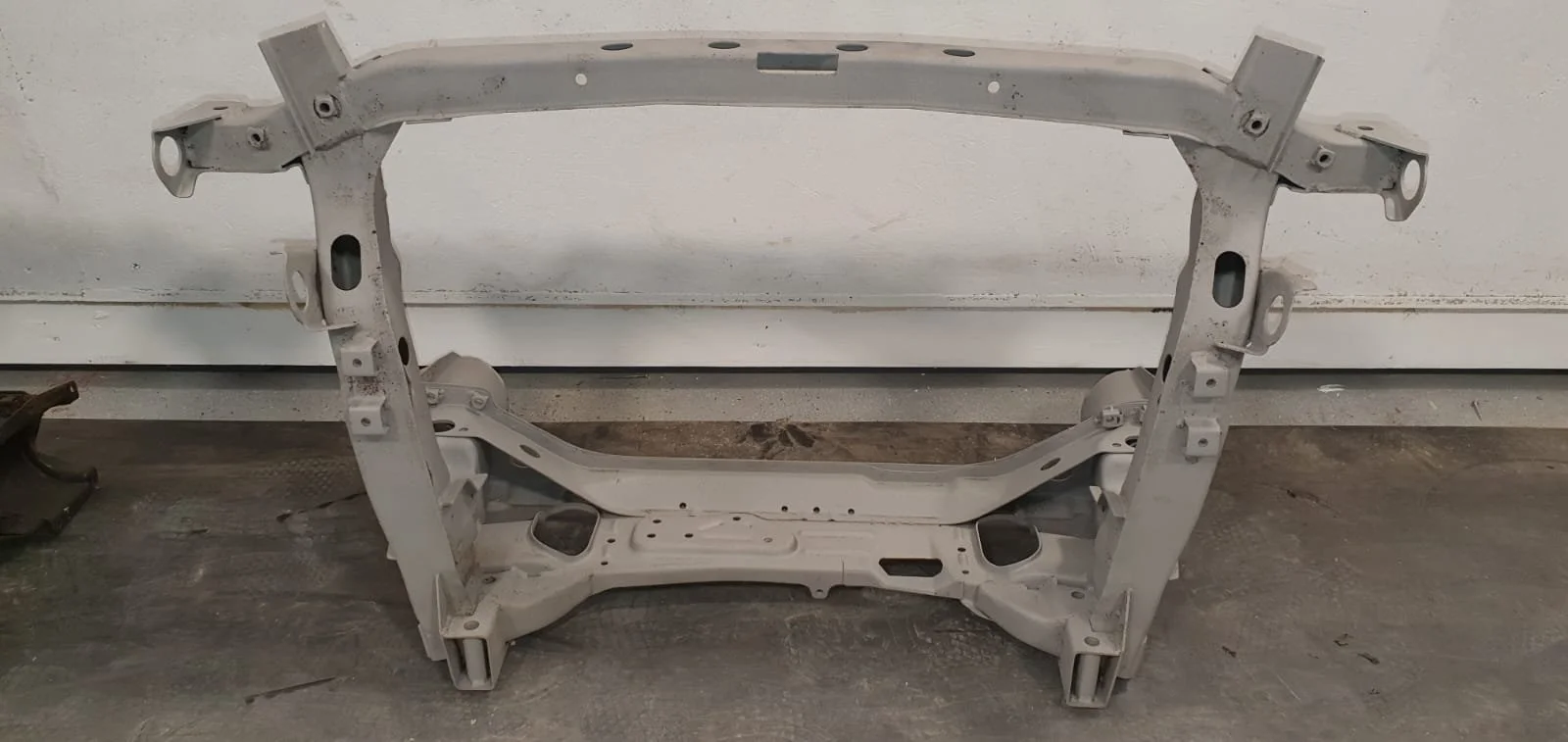Subframe after shot blasting