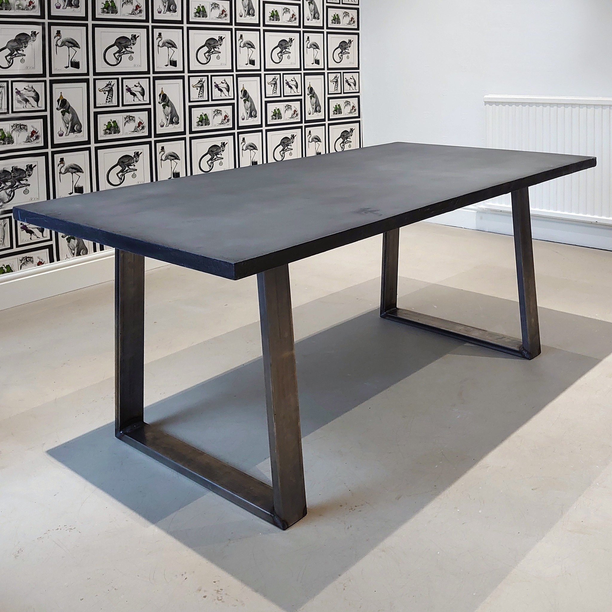 Powder coated table legs