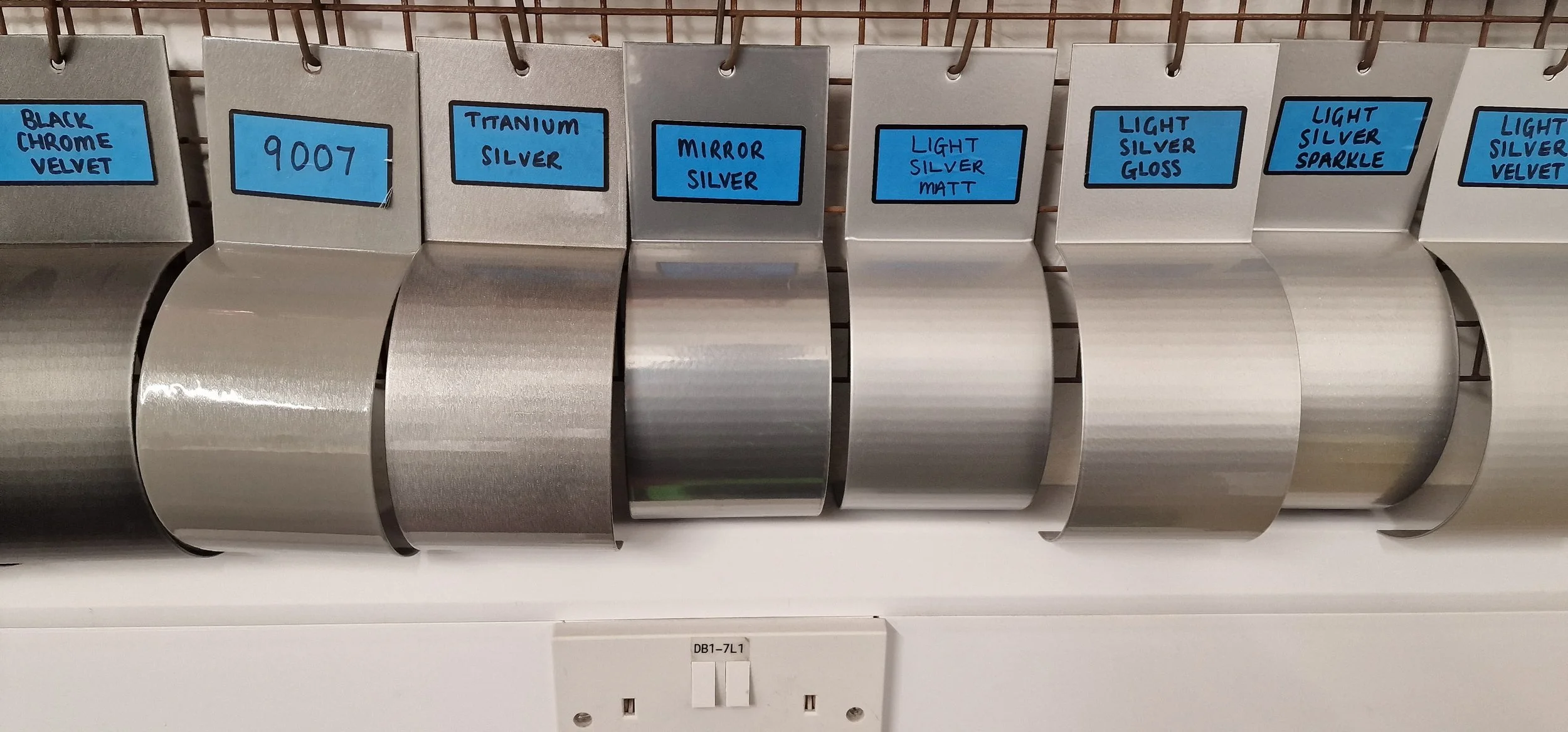 Silver sample plates