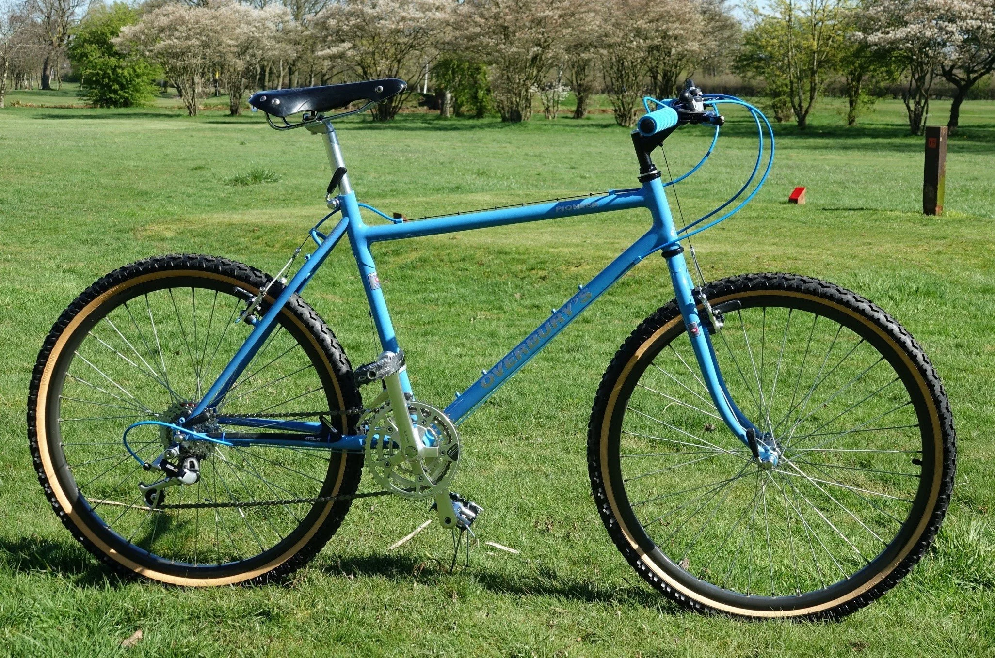 Powder coated push bike