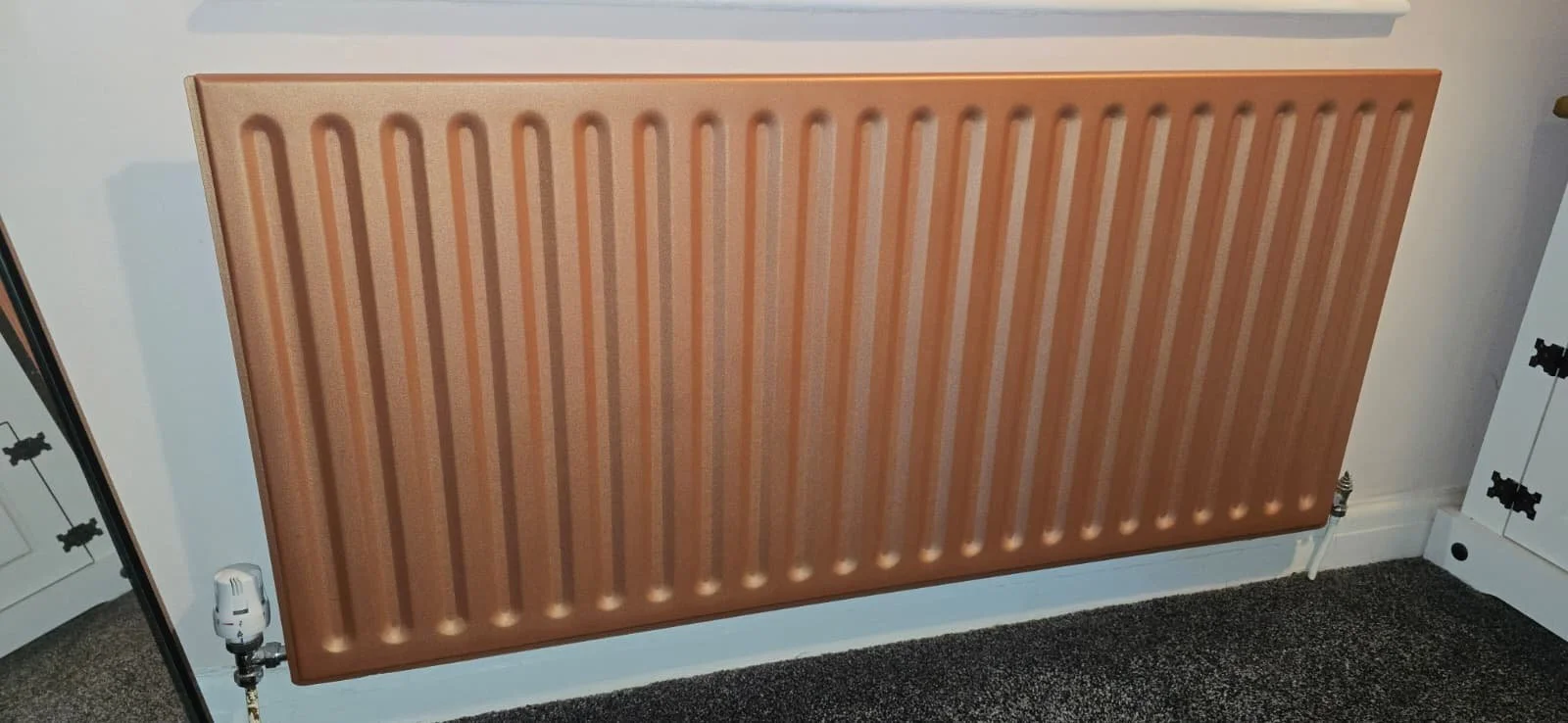 Rose gold radiator