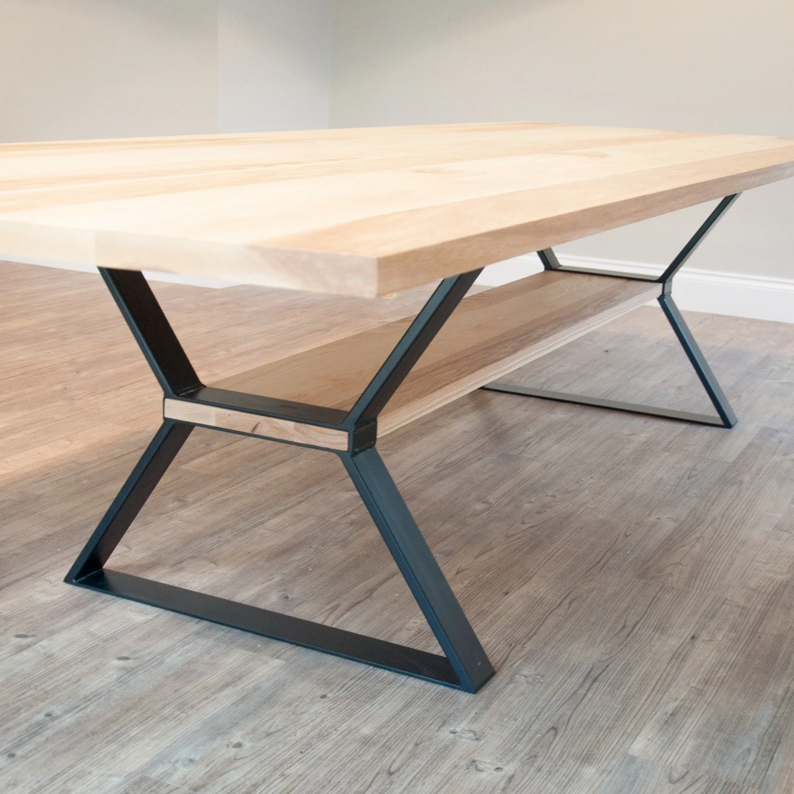 Powder coated table legs