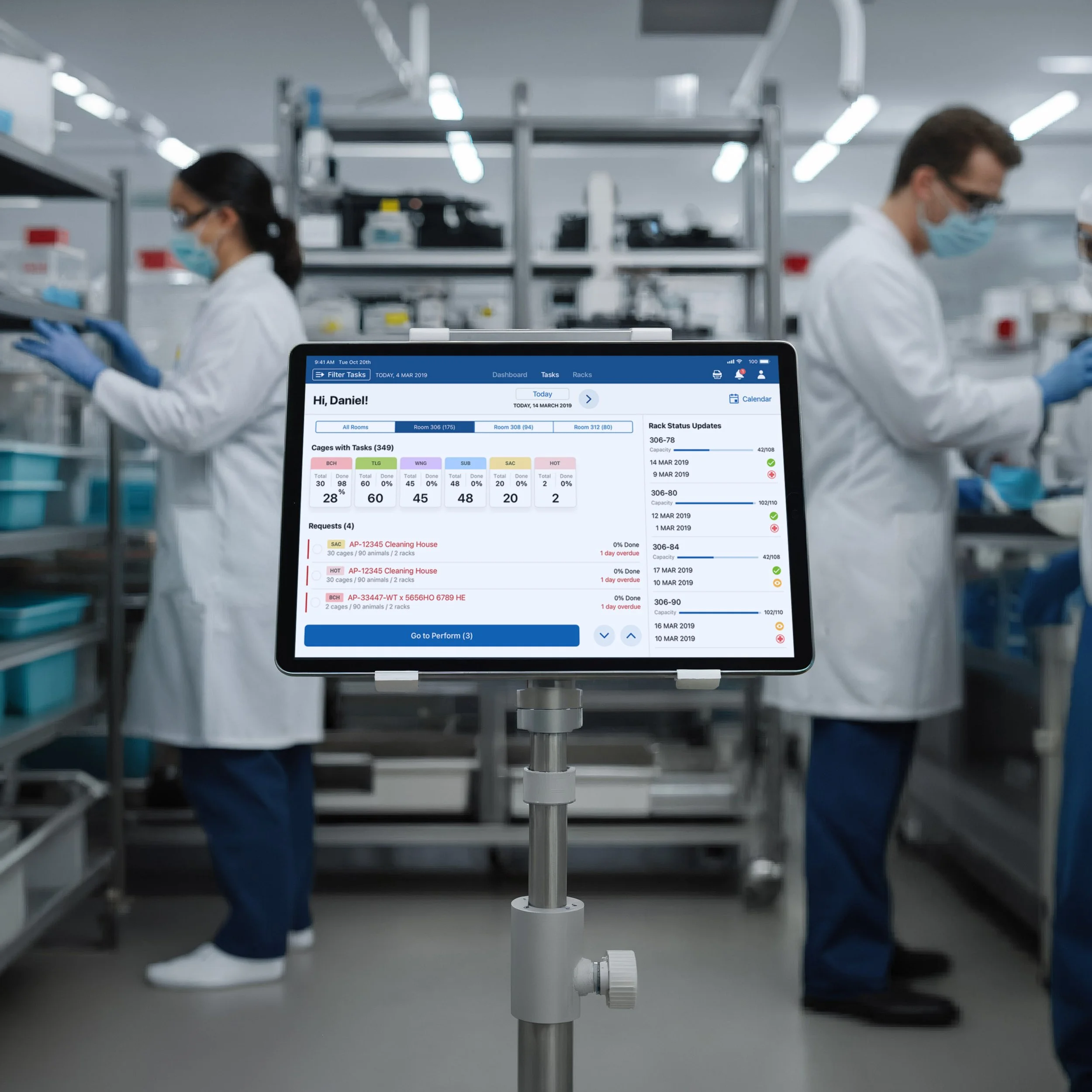 Veterinary Laboratory Workflow & Reporting App