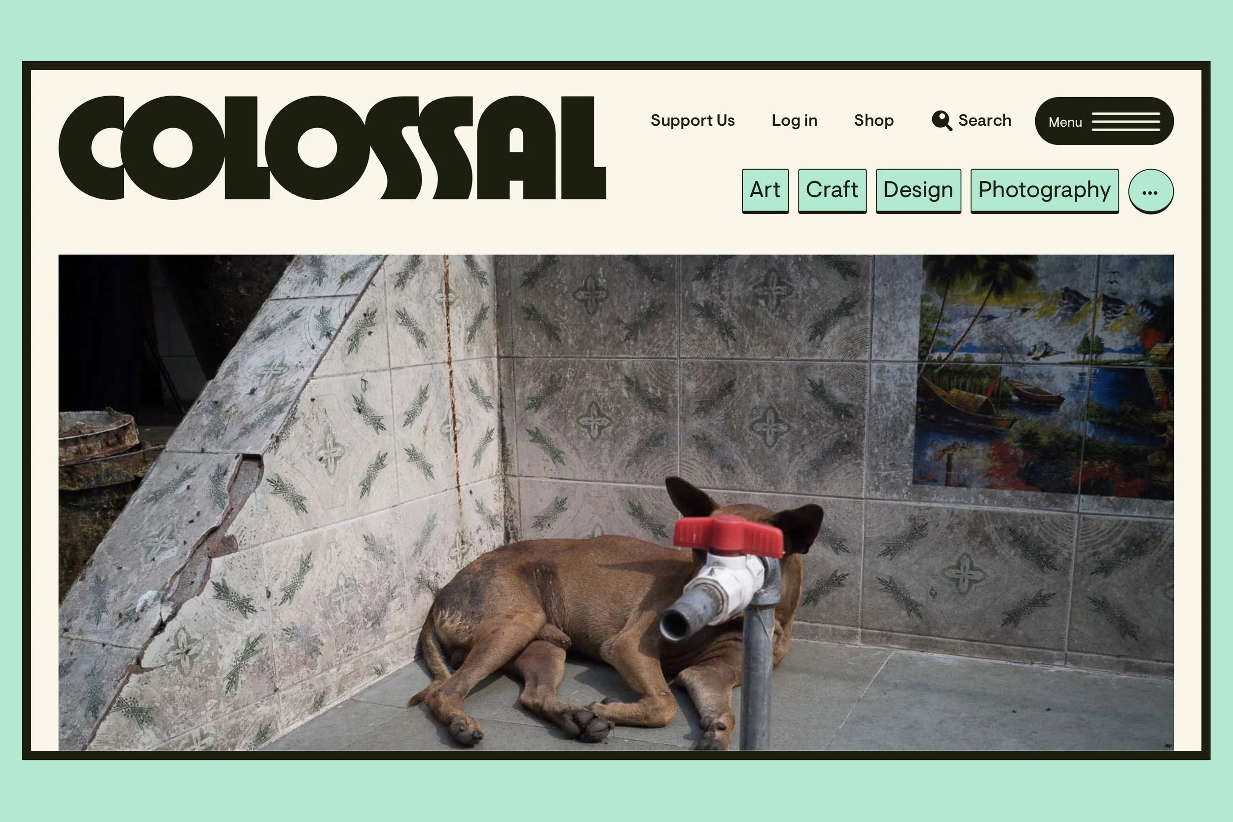This is Colossal art magazine