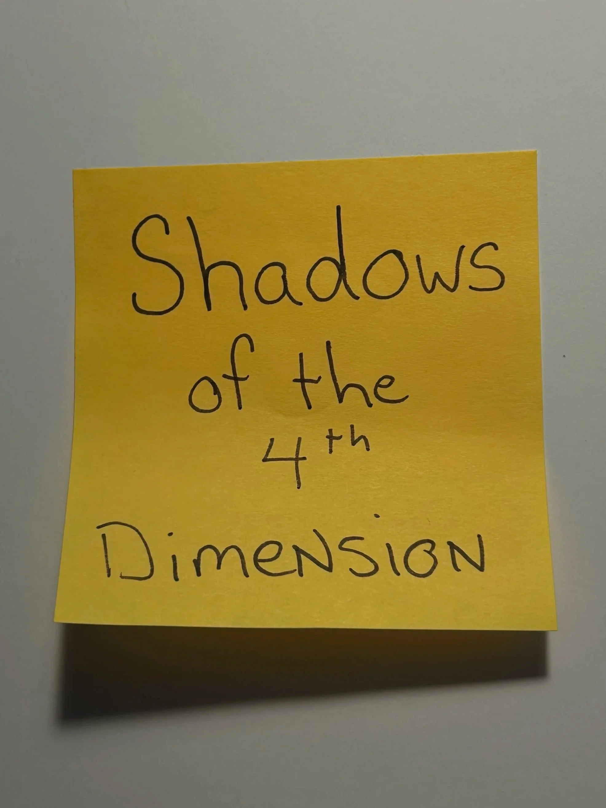Shadows of the 4th Dimension