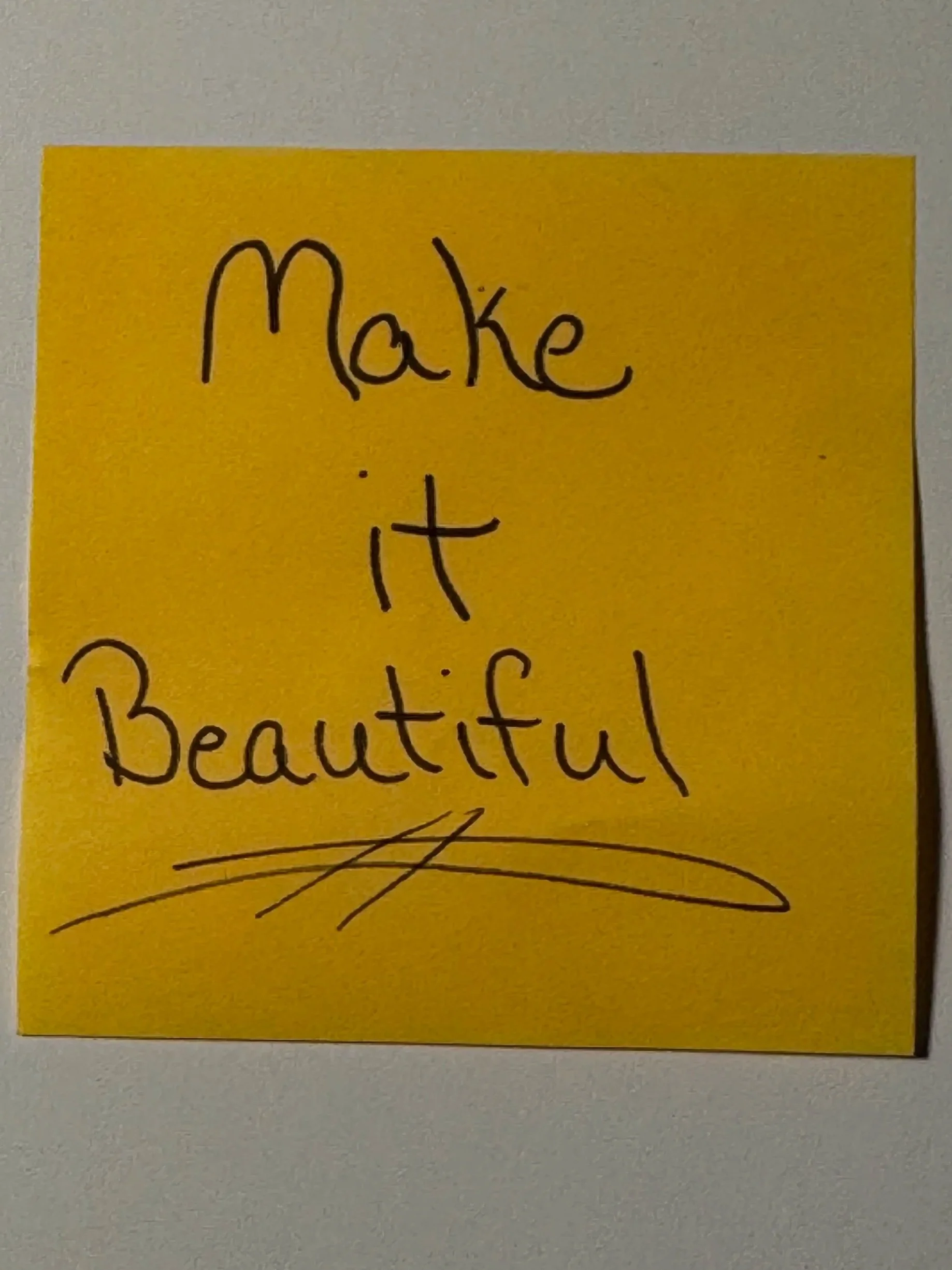 Make it Beautiful