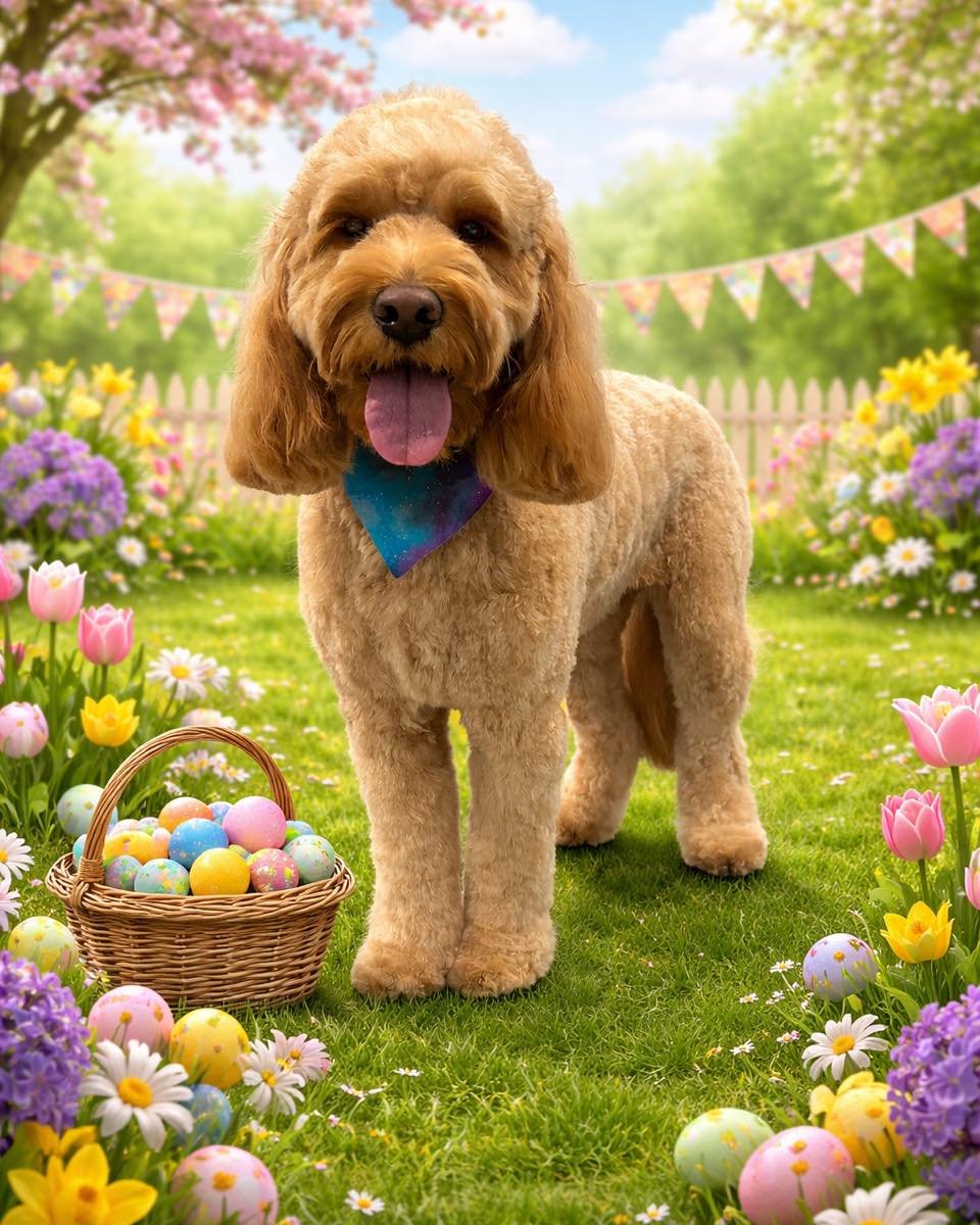 🐣🌸 Easter is almost here! Don&rsquo;t miss out! 🌸🐣
We have limited appointments left before Easter &mdash; grab your spot while you can! 🐶✨
📅 Open March Appointments:
&bull; Mar 23 &mdash; 11AM&ndash;1PM
&bull; Mar 24 &mdash; 12PM, 2PM
&bull; M