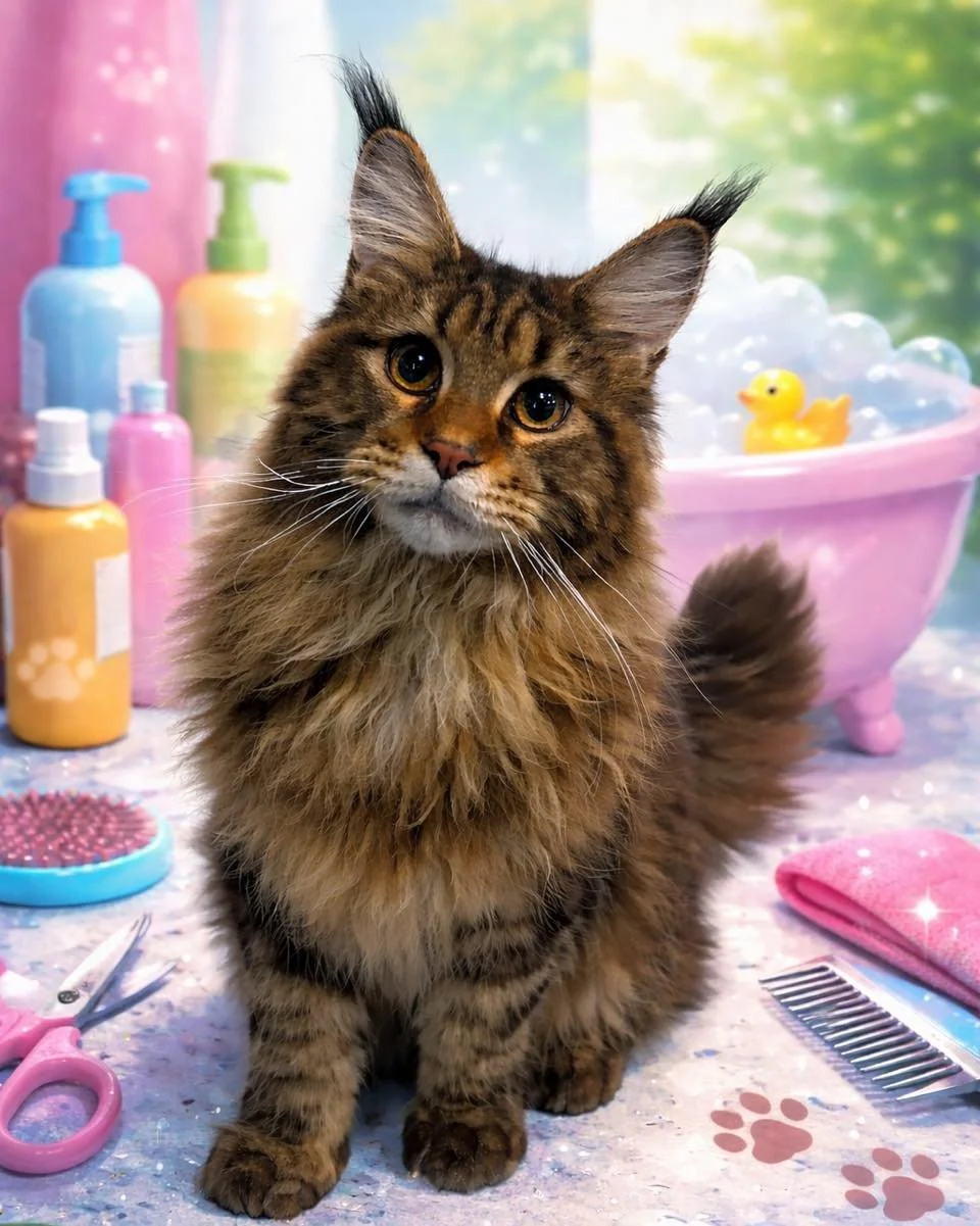 🐾 Did you know&hellip; we groom cats too?! 🐱✨
From basic baths, brushing, and nail trims to sanitary trims and even full haircuts &mdash; we&rsquo;ve got your feline friend covered! 💅🛁
Whether your kitty just needs a little freshening up or a ful