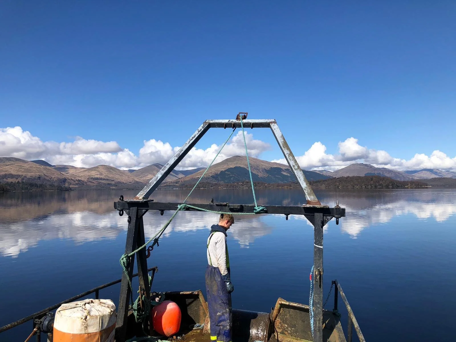 Boat Servicing on Loch Lomond