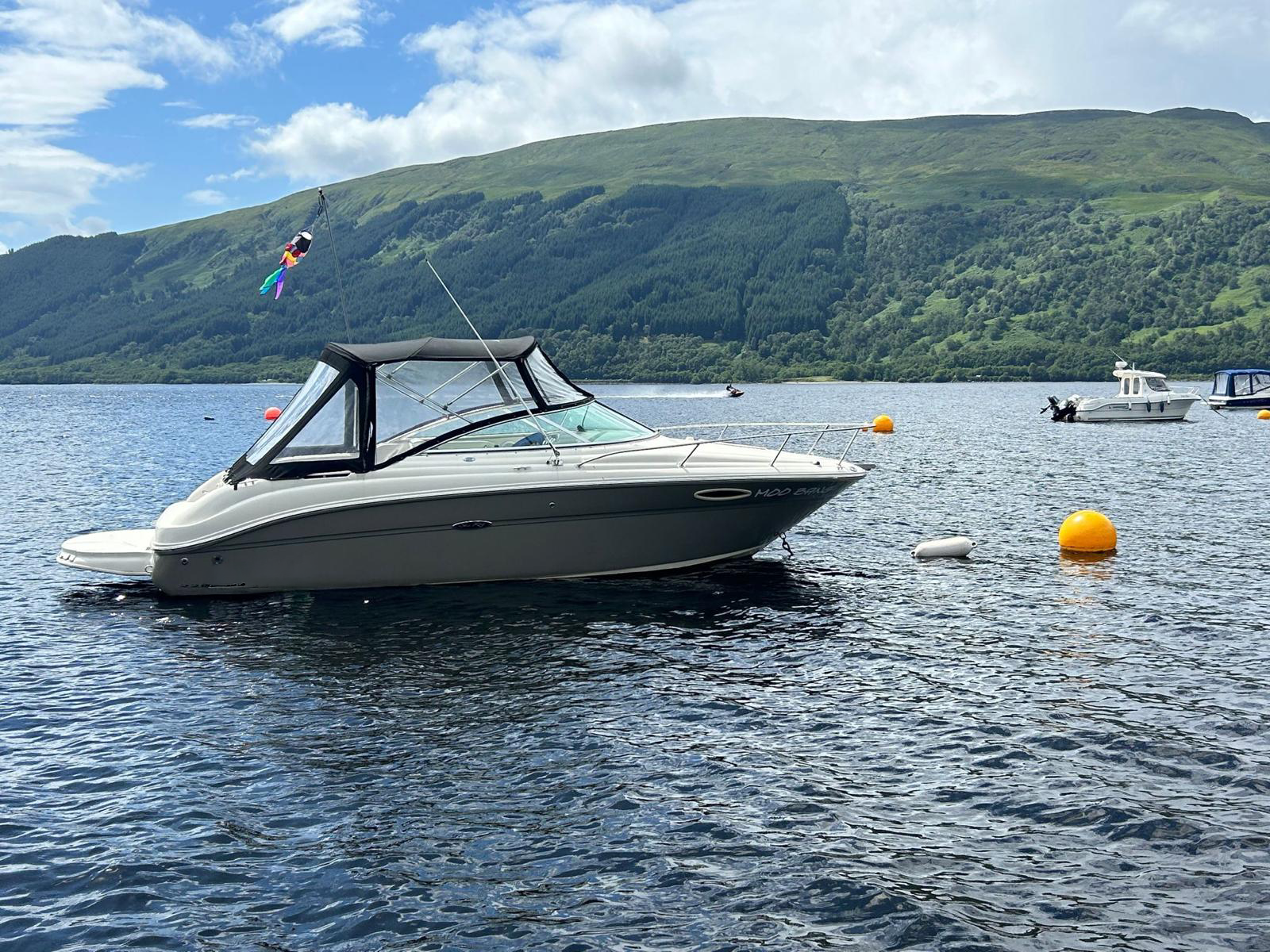 Boat Mooring in Loch Lomond
