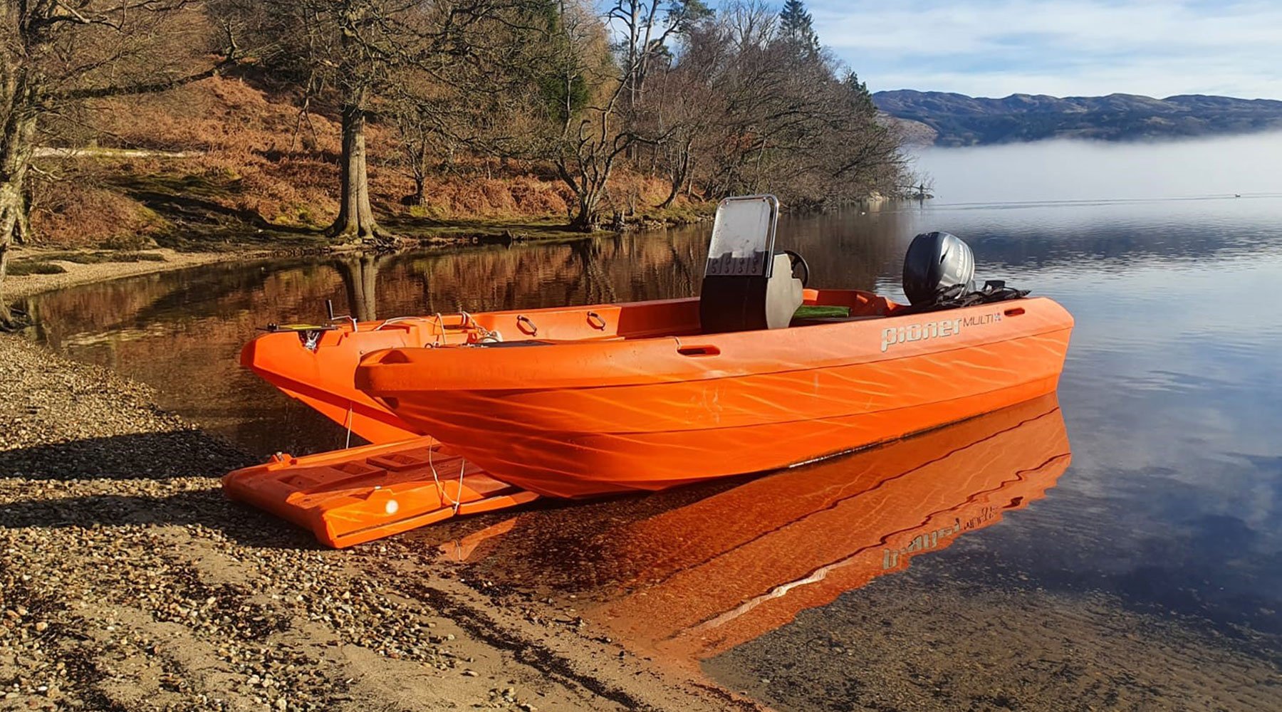 Pioneer Multi Safety Boat at Loch Lomond