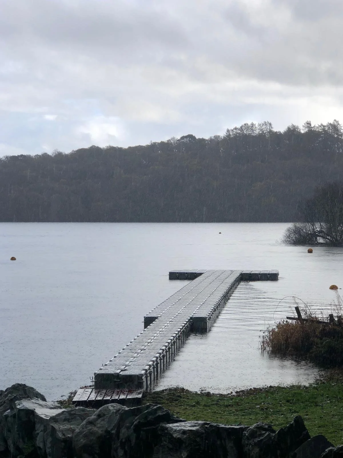 Modular Platform Dock on Loch Lomond