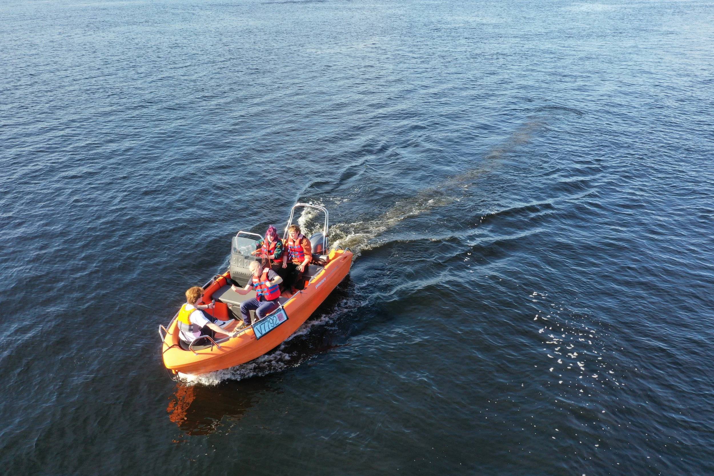 P15 boat on Loch Lomond