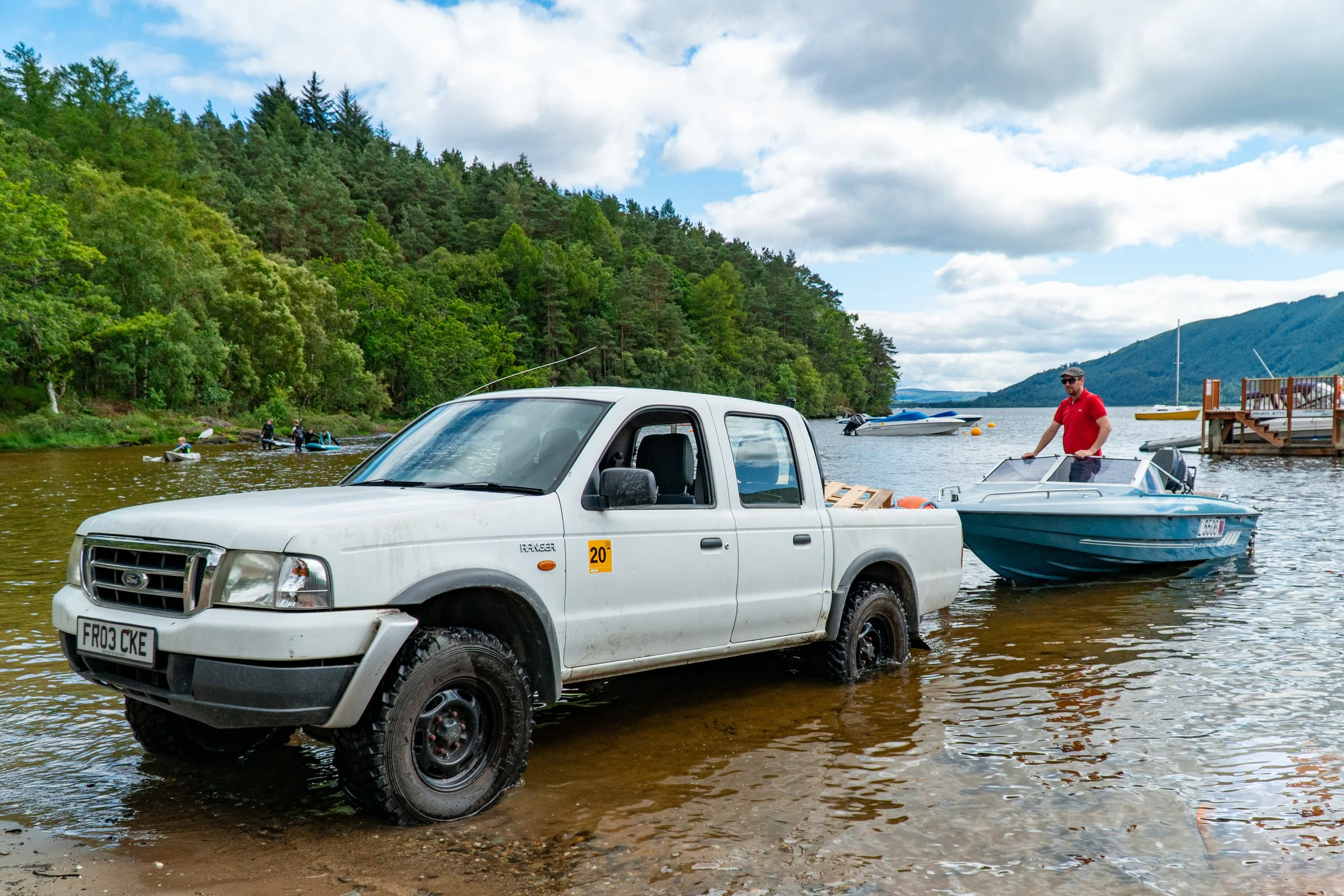Boat Retrieval at Loch Lomond