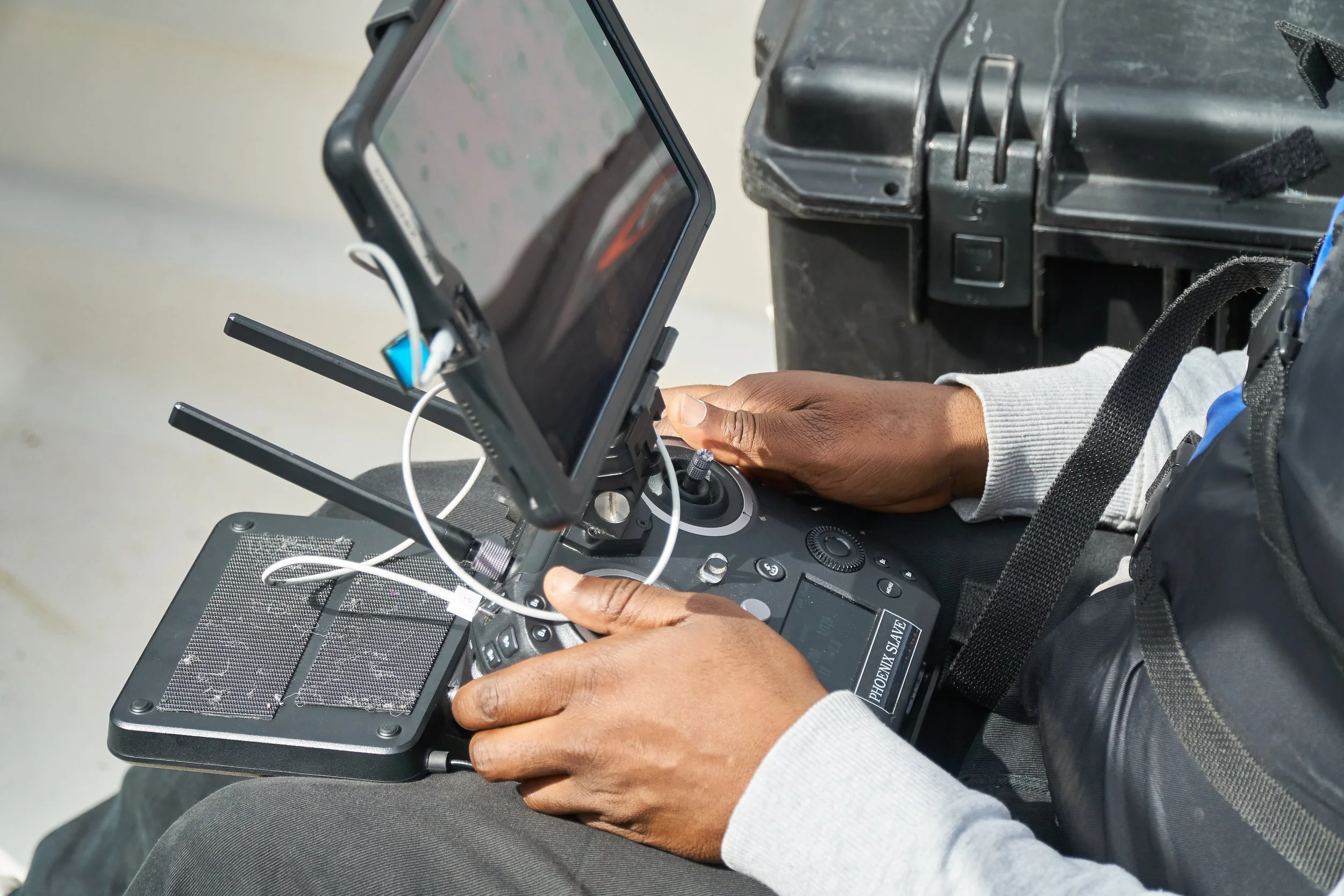 Media Crew and equipment out at Loch Lomond
