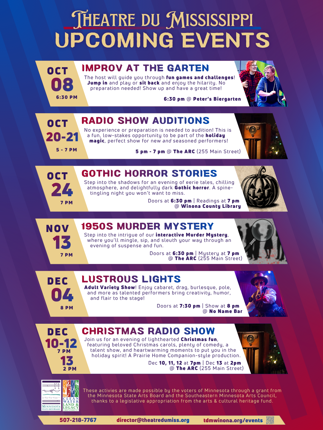 TdM October+ Happenings