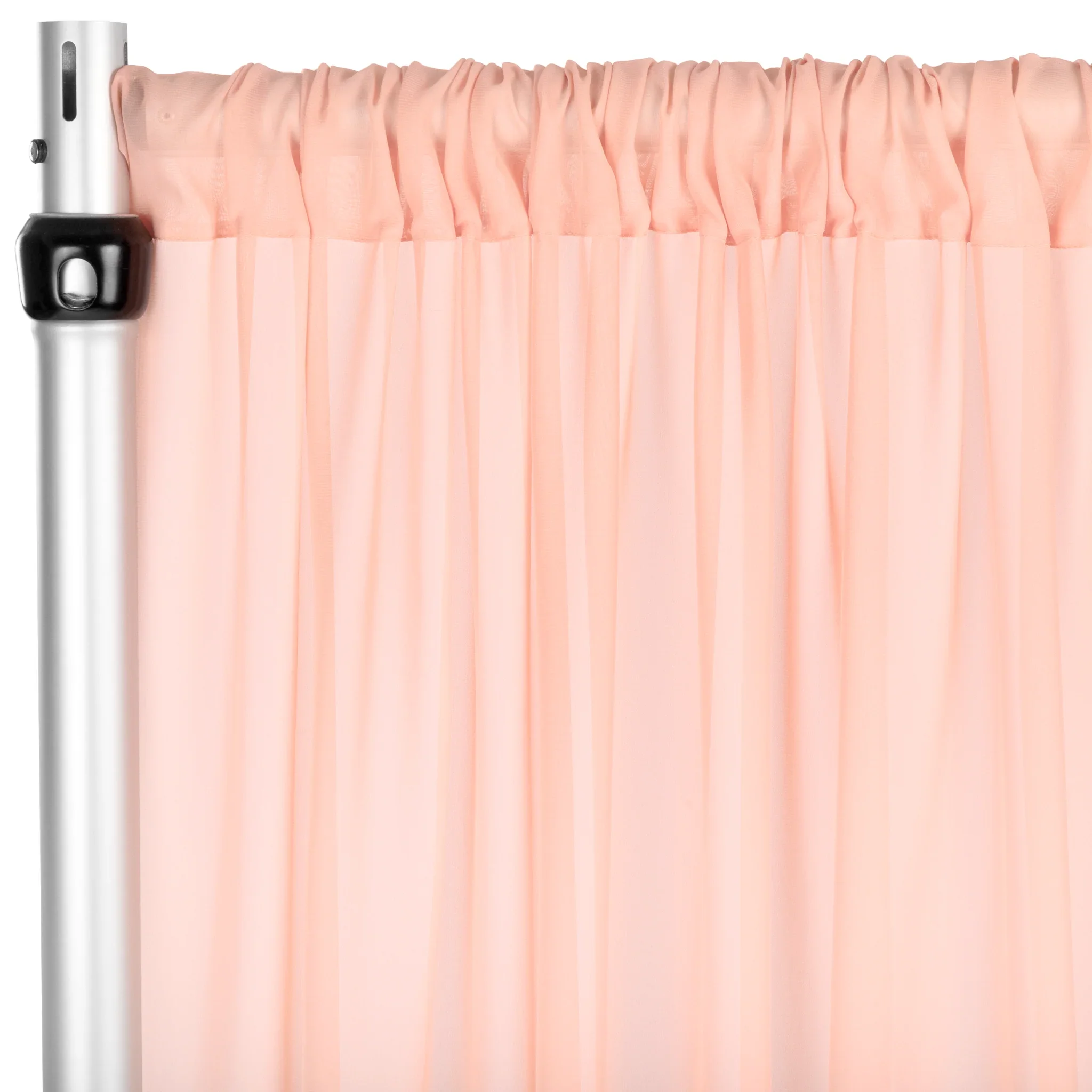 Blush Chiffon Panels
