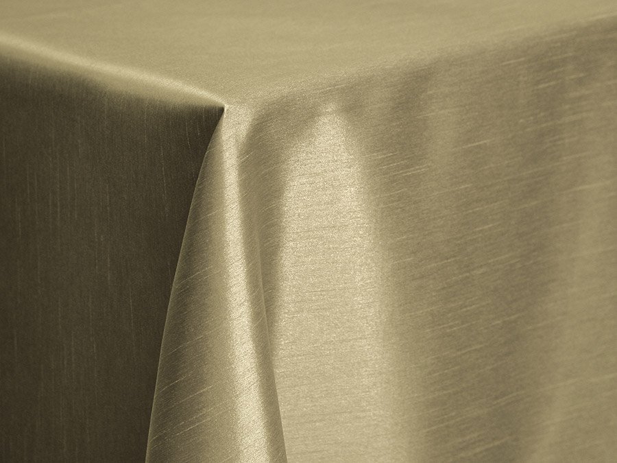 Olive Shantung Table Linen