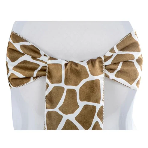 Giraffe Satin Ties