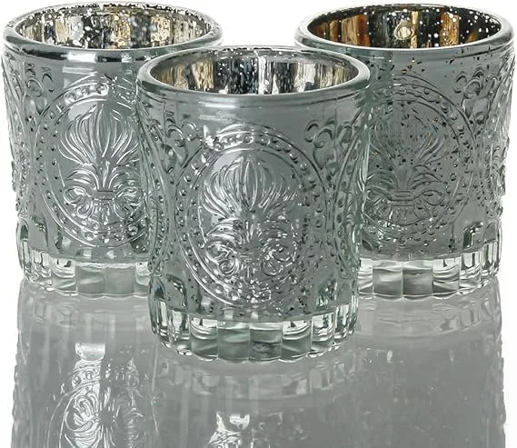 Primrose Silver Mercury Votive