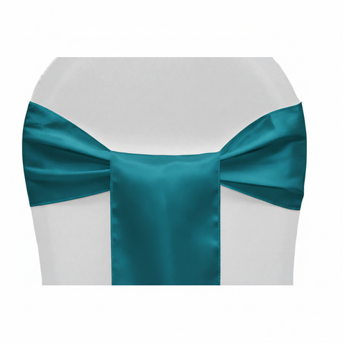 Teal Satin Ties