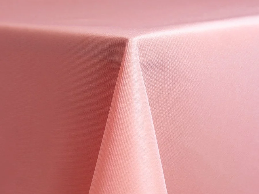 Pink Poly Table Linen