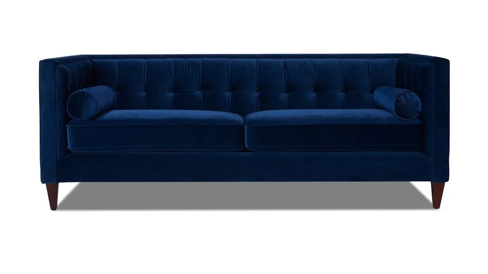 Marine Velvet Sofa