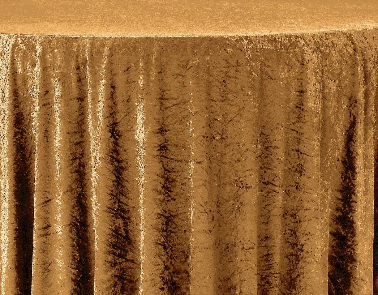 Mustard Italian Velvet Table Linen