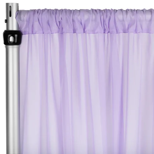 Lilac Chiffon Panels