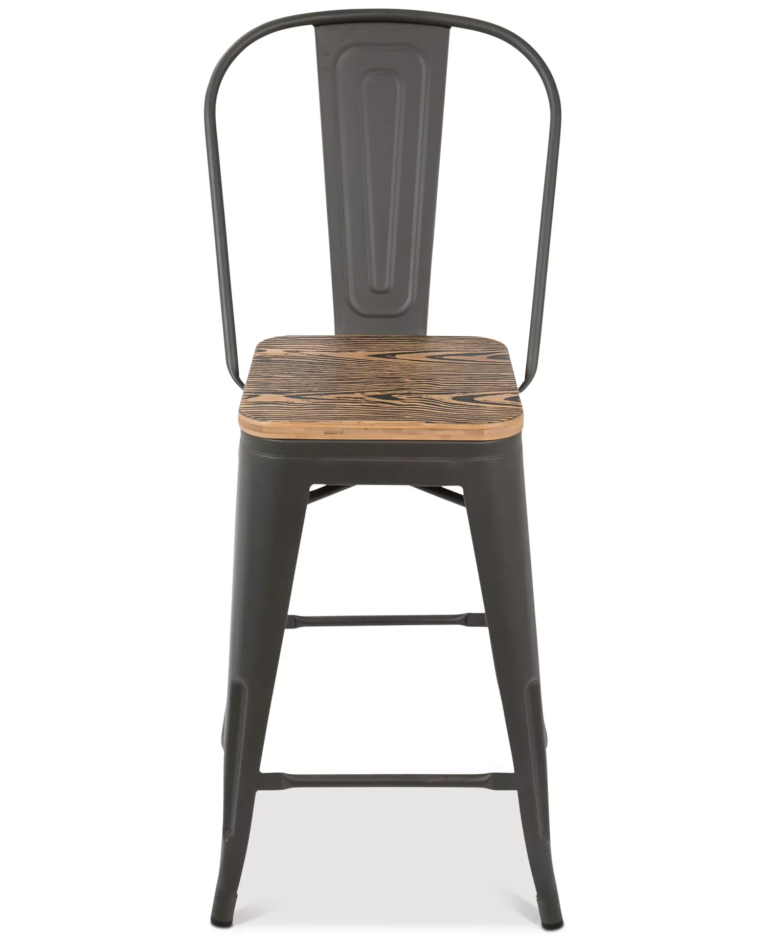30" Industrial Bar Stool