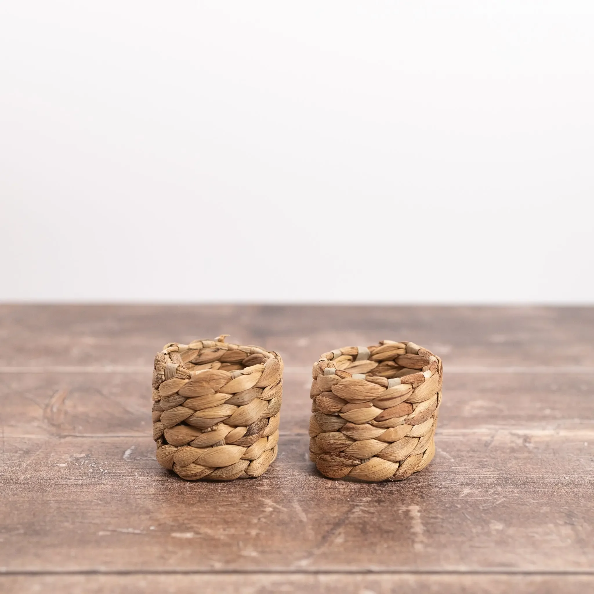 Natural Woven Napkin Rings
