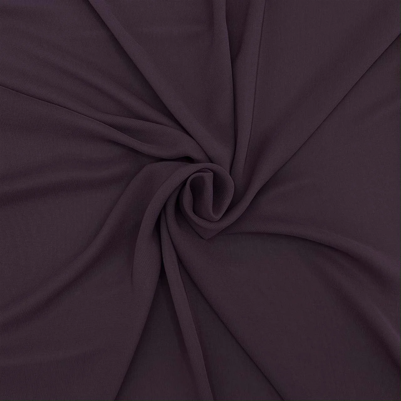 Eggplant Chiffon Panels