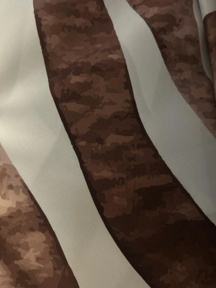 Brown Zebra Stripes Table Linen