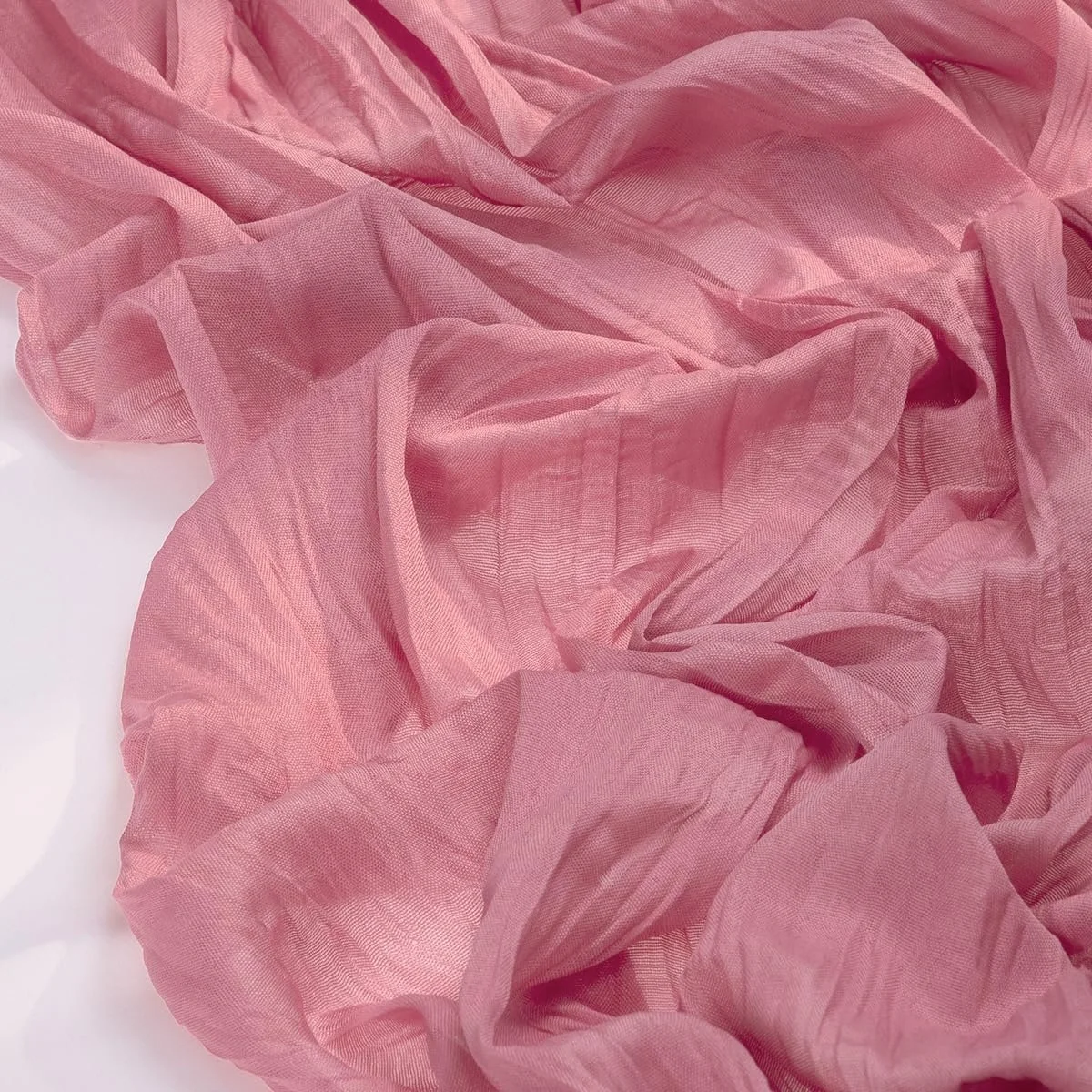 Mauve Cheesecloth Table Runner