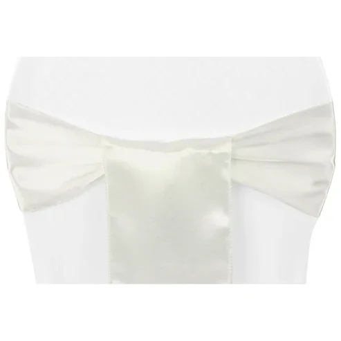 Ivory Satin Ties