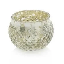 Metallic Beaded Votive