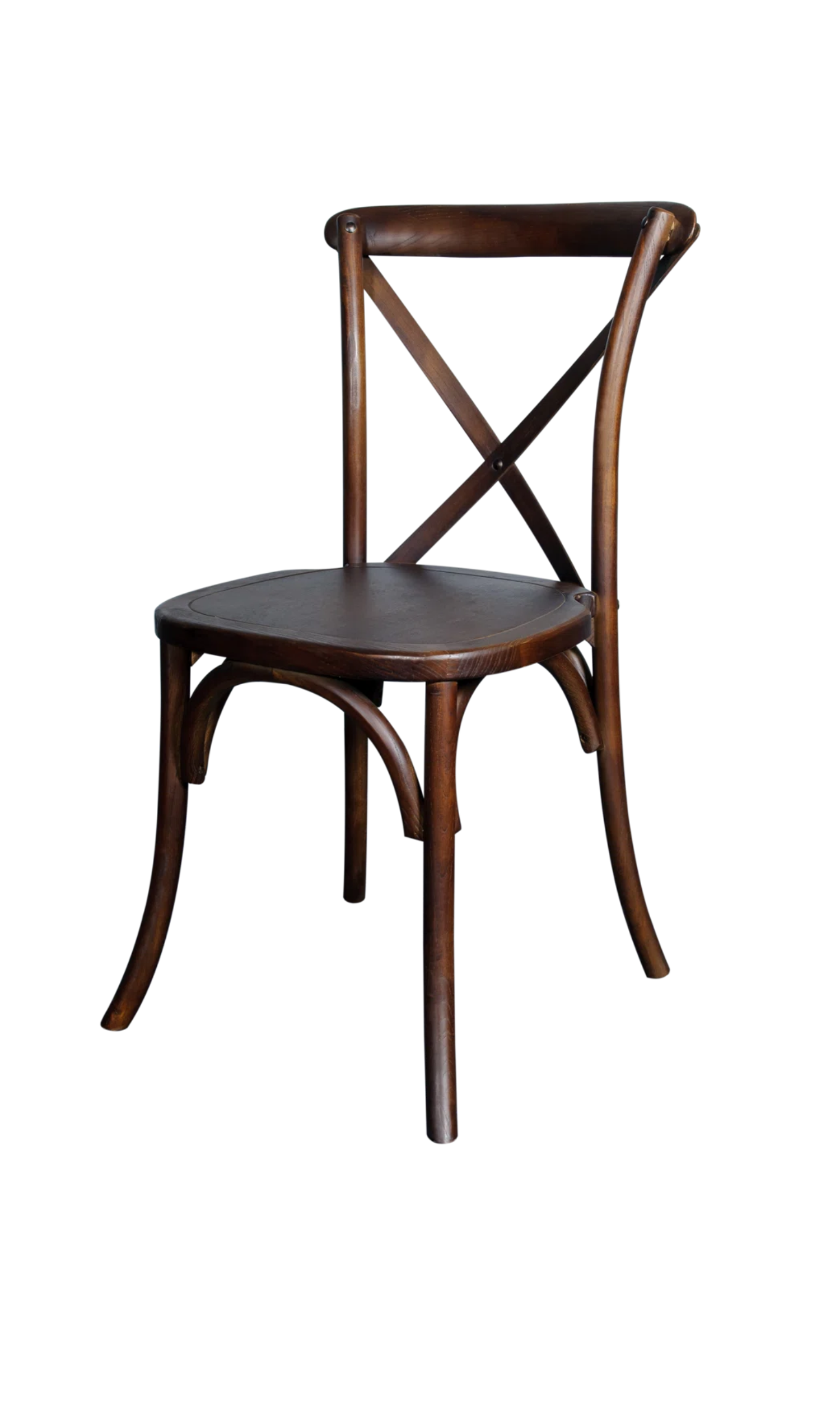 Walnut Crossback Dining Chair