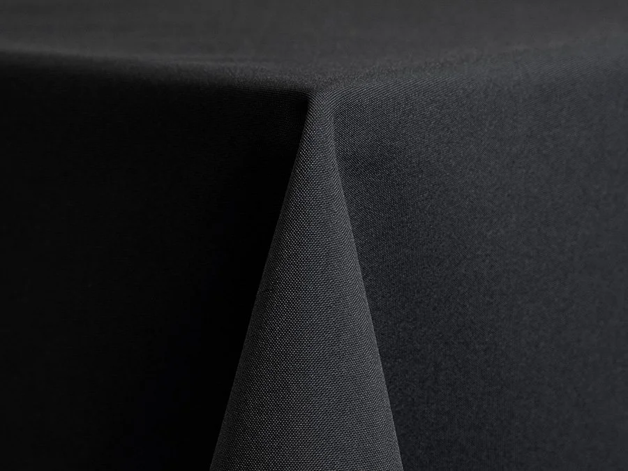 Black Poly Table Linen
