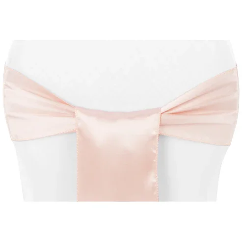 Blush Satin Ties