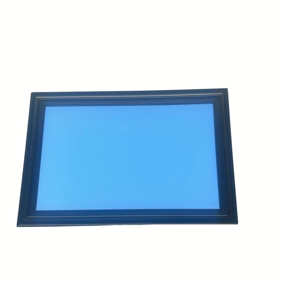 Black Rectangular Framed Mirror (24" x 36")