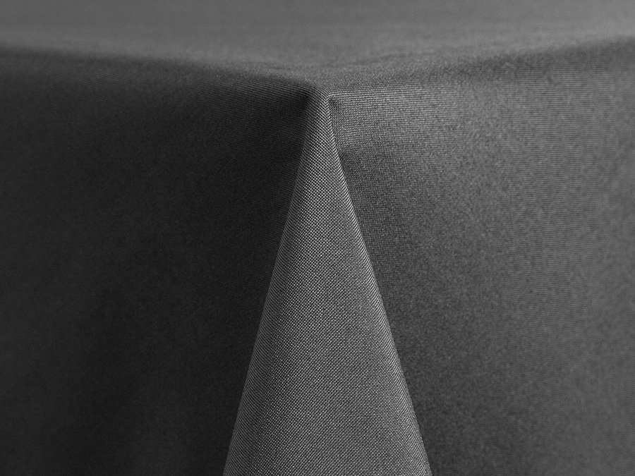Charcoal Poly Table Linen