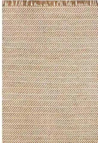 Moore Natural Herringbone Area Rug