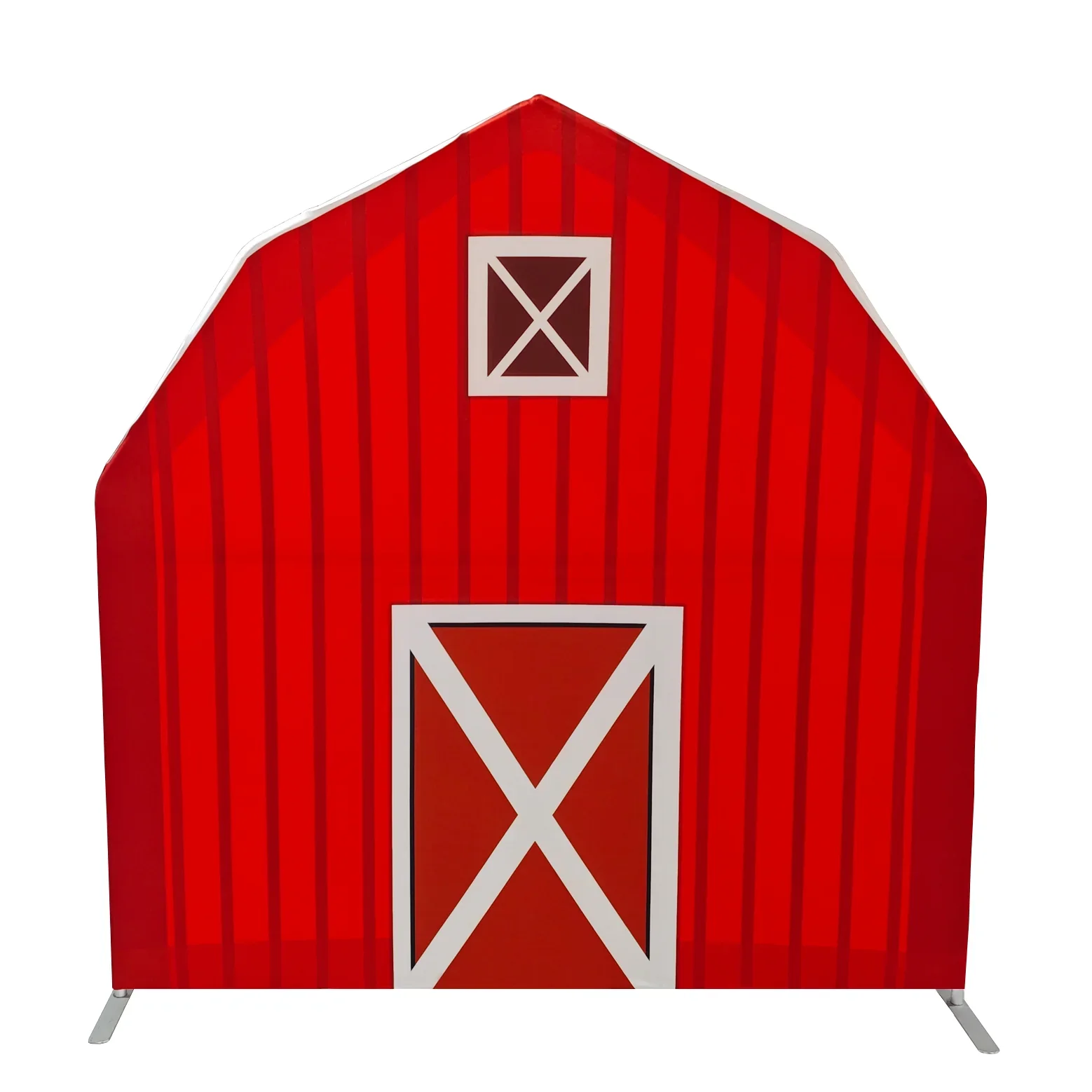 Red Barn Backdrop and Frame